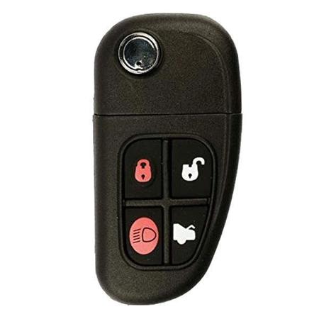 OEM OEM: REF: 2003-2007 Jaguar / 4-Button Flip-Key / FO21 Tibbe / PN: C2C-24317 / CWTWB1U243 RFK-JAG007